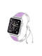 LW-372 Edelstahlarmband Silber (Apple Watch 38/40/41/42mm)