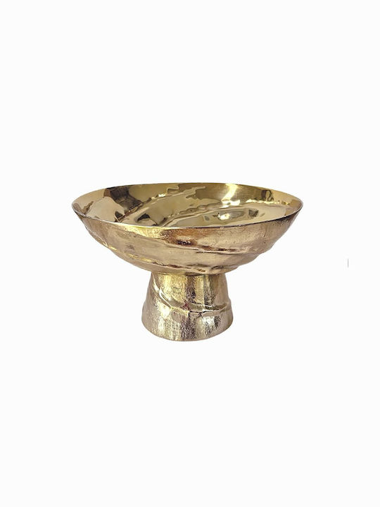 Art et Lumiere Decorative Bowl Pedestal Gold 31x16x16cm