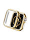 Θήκη Hard Diamonds Gold Apple Watch 45mm