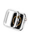 Hard Diamonds Silver Case for Apple Watch 45mm