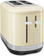 Kitchenaid Φρυγανιέρα 2 Θέσεων 980W Μπεζ