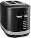 Kitchenaid Тостер Двуместна 980W Черен