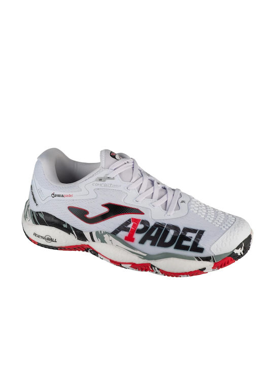 Joma Men's Padel Shoes for White