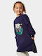 Children's Dress Sweatshirt Long Sleeve Blue