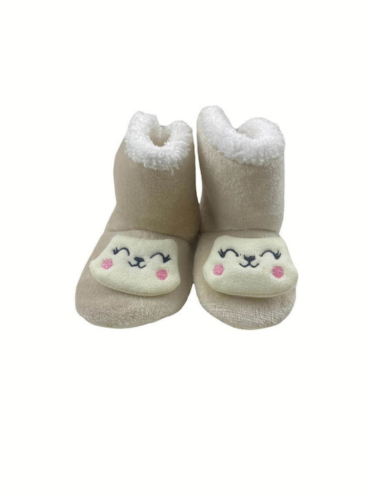 Recos Baby Slippers Beige