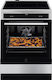 Electrolux Aragaz 73lt cu Plite cu Inducție L59.6cm. Inox
