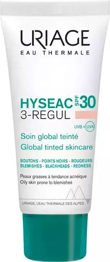 Uriage Hyséac Cream Face Day Tinted and SPF30 40ml