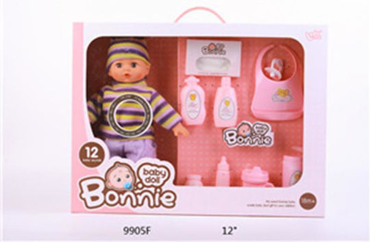 Zita Toys Baby Doll Set Singing 30.48 cm