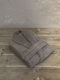 Nima Asana Μπουρνούζι με Γιακά Dusty Beige 450gr/m²