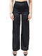 Damen Stoff Hose Black
