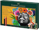 Faber-Castell Σετ 50 Μολύβια HB με Γόμα Γκρι