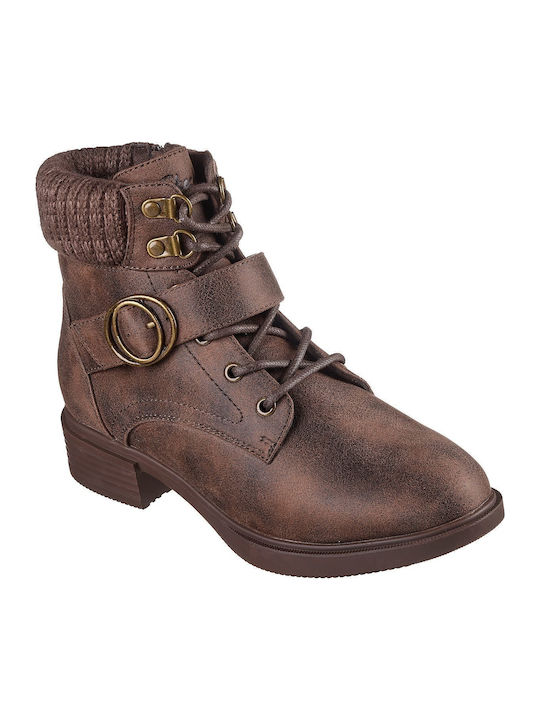 Skechers Dreaming Of Fall Leather Women's Ankle...