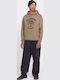 Watanite Sweatshirt mit Kapuze Teak