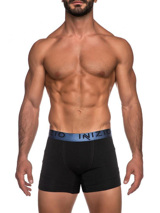 Inizio Herren Boxershorts BLACK/JEAN 1Packung