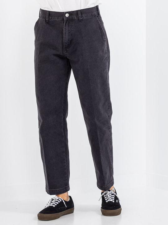 Pantaloni Jeans pentru Bărbați Negru