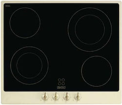 Smeg P864PO Keramik Kochfeld Mit Rahmen