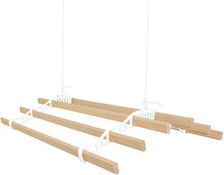 Clothing Airer Ceiling Pulley White 0.9m