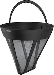 Xavax Barista Kaffeemaschinenfilter Edelstahl Nicht austauschbar Größe 4 Schwarz Xavax Barista Kaffeemaschinenfilter Edelstahl Nicht austauschbar Größe 4 Schwarz