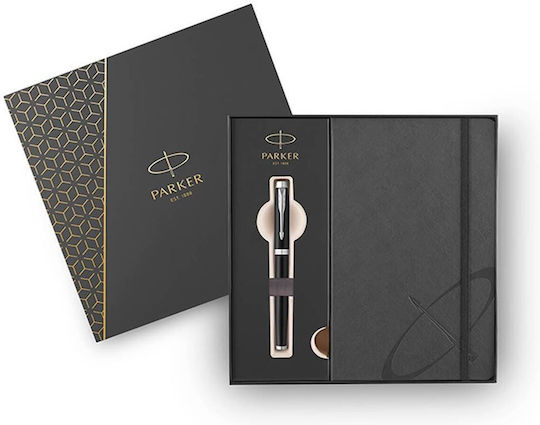 Parker Desk Set with Notebook and Pen Im Essential 1pcs