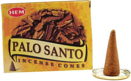 Αρωματικοί Κώνοι Πάλο Σάντο Hem Palo Santo Dhoop Cones 10τμχ