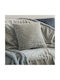 Palamaiki Decorative Pillow Case Flo in Velvet Gray 45x45cm
