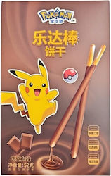 Pokemon Stick Biscuits Chocolate 52g