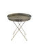 Rundes Beistelltisch Metall Gold M51,5xL51,5xH65,5cm Espiel