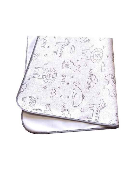 Ninetta Bebe Changing Pad Gray Gray 35x56cm.