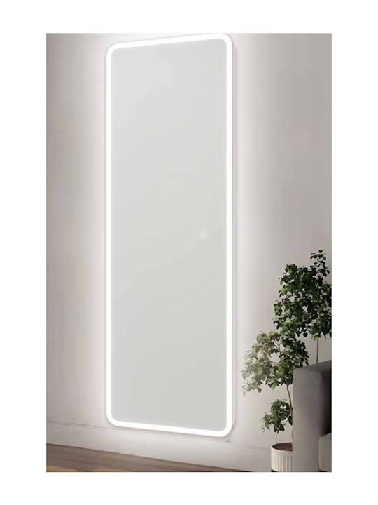 Kolossos Rechteckiger Badezimmerspiegel LED 50x150cm