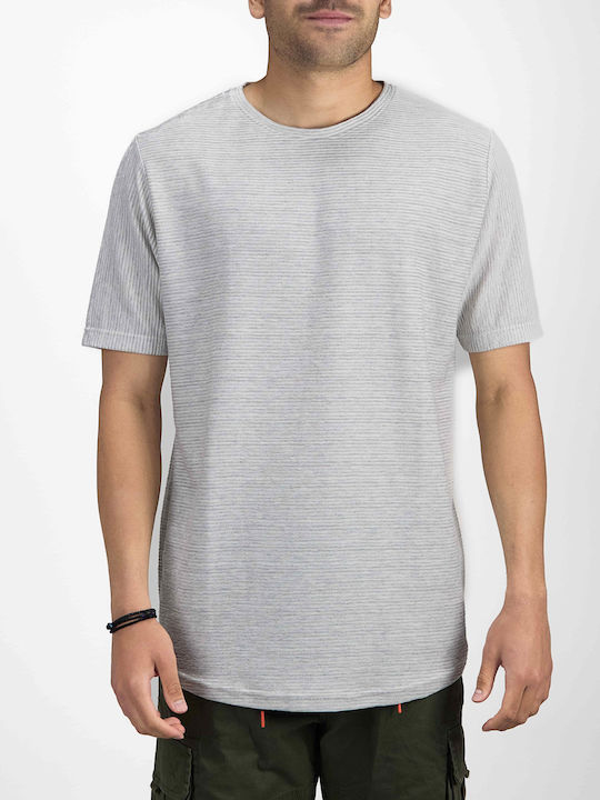 Ndc Kurzarmbluse Light Grey
