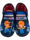 Kinderhausschuhe Stiefel Marineblau