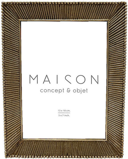 Roderick Polyresin Frame Glass Gold 16 6x2 2xh21 5cm C482182