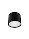 Deckenleuchte Röhre LED Rolen LED 10W Schwarz NW