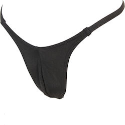 Comfort Ανδρικό Sexy String Μαύρο