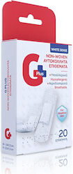 Gplus Non-woven Adhesive Patches Mix 19x72mm & 25x72mm 20pcs