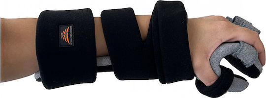 Medical Brace Νάρθηκας Αντίχειρα Αριστερής Πλευράς σε Γκρι Χρώμα MB.3060/L