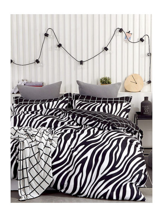 Palamaiki Bettdecke Großes Doppelbett mit Microfiber-Füllung 230x250cm Zen111 Mehrfarbig