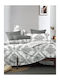 Palamaiki Πάπλωμα Υπέρδιπλο με Γέμιση Microfiber 230x250εκ. Zen109 Πολύχρωμο 350 GSM