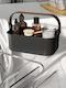 Umbra Διακοσμητικό Καλάθι Ξύλινο Μαύρο 28x28x12.4εκ.