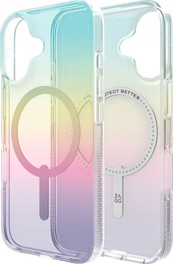 Zagg Milan Snap Back Cover Plastic Gri (iPhone 16 Plus)