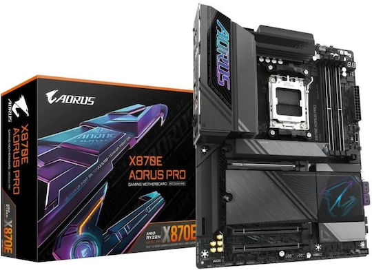 Gigabyte X870E Aorus PRO Wi-Fi Motherboard ATX με AMD AM5 Socket