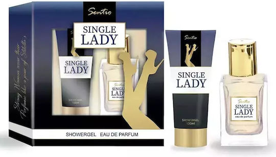 Sentio Single Lady Perfume Set Women Edp 100ml & Shower Gel 150ml
