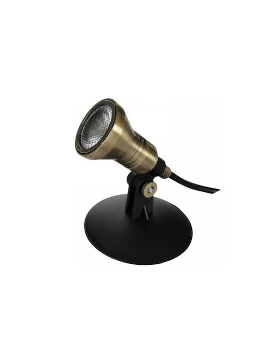 Ecosales Ecosales Outdoor Floor Lamp Projector LED Gold