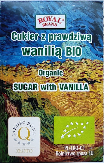 Royal Brand Zahăr de vanilie Pulbere Produs organic 70gr IT000085