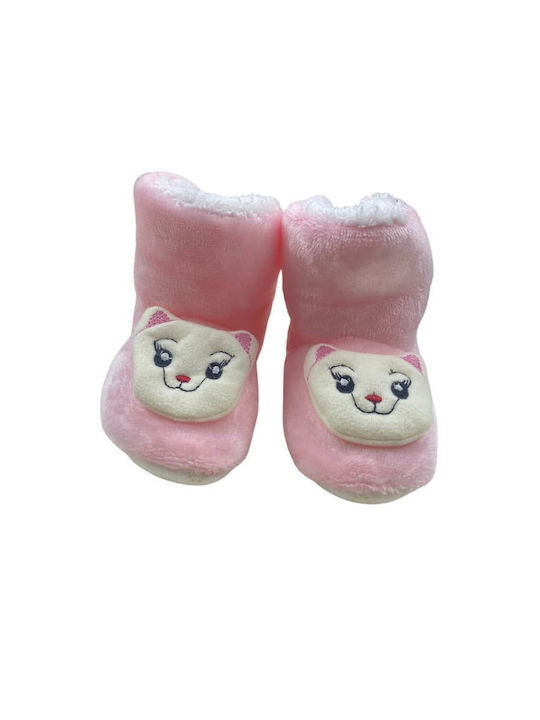 Recos Baby Slippers Pink