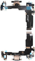 Kabel mit Anschluss zum Aufladen in Schwarz Farbe für iPhone 15