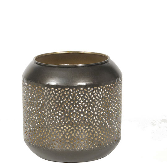 Zaros Laterne Metallisch Bronze 15x15cm 1Stück