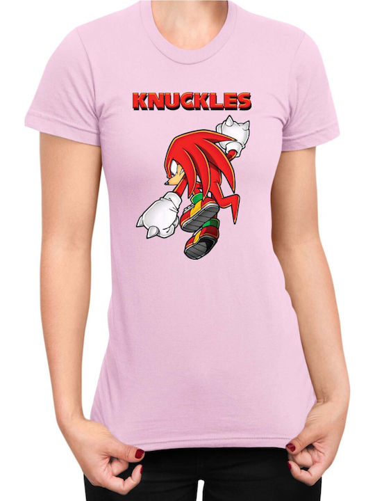 Damen Sonic Hedgehog Tralala Knuckles 05 Hellro...