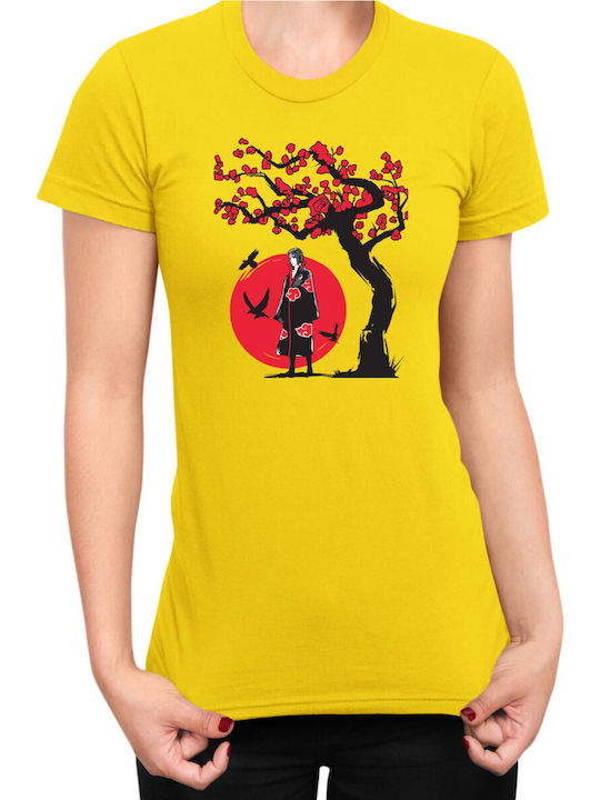 Women's T-shirt Japan Anime Manga Naruto Itachi...