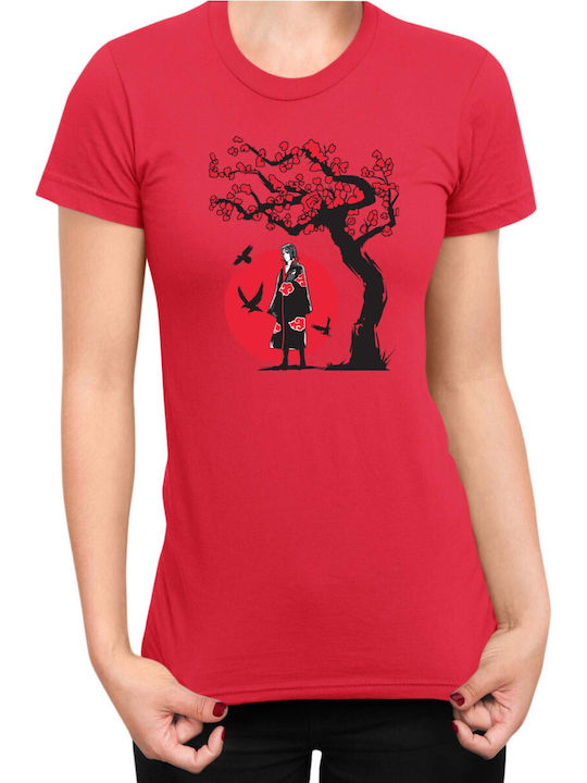Women's T-shirt Japan Anime Manga Naruto Itachi...